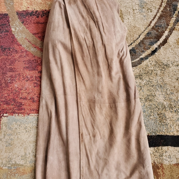 Maglia Fine Leathers suede lined skirt sz 8 - Picture 3 of 8